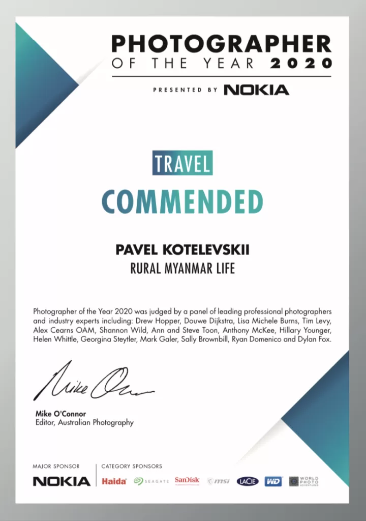 Pavel Kotelevskii Photographer Of The Year Commended